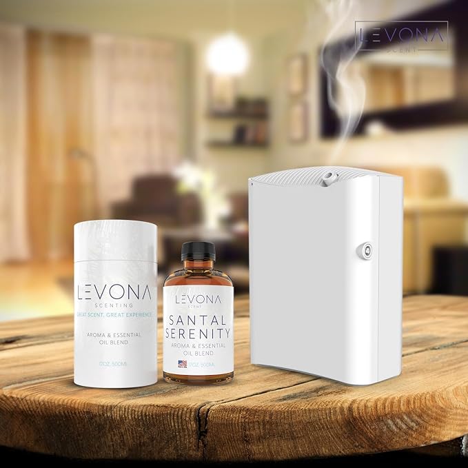 Levona Scent Santal Serenity Essential Oil: Notes of Sandalwood, Papyrus & Amber - Image 3