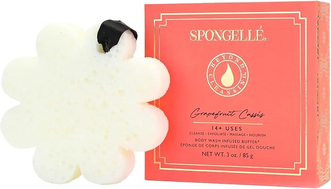 Spongelle Grapefruit Cassis Wild Flower Loofah Buffer by Spongell%C3%A9
