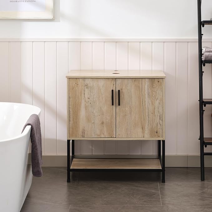 UEV Rustic Brown 30" Bathroom Vanity by YourHomeExcellentVendor