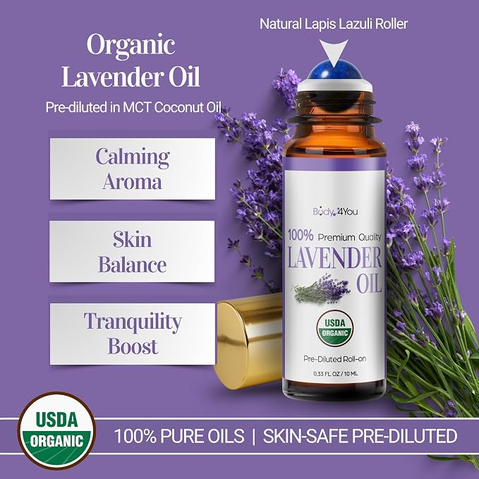 BodyJ4You Lavender Essential Oil Roll On - Image 2