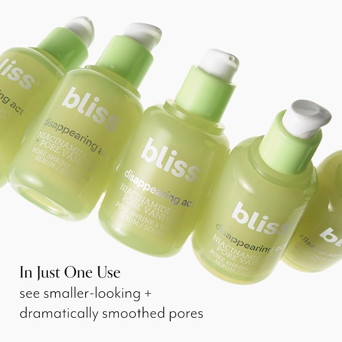 ​Bliss Niacinamide + Pore Vanish Complex Disappearing Act Serum – - Image 9
