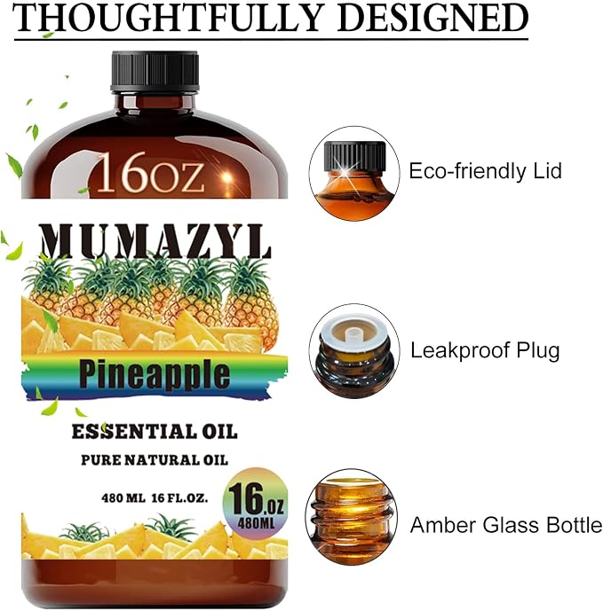 Pineapple Essential Oil, Pineapple Oil 16 Fl Oz 480ML - Image 2
