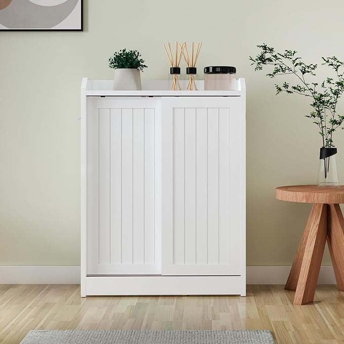 Small Bathroom Cabinet, Bathroom Storage Cabinet - Image 8
