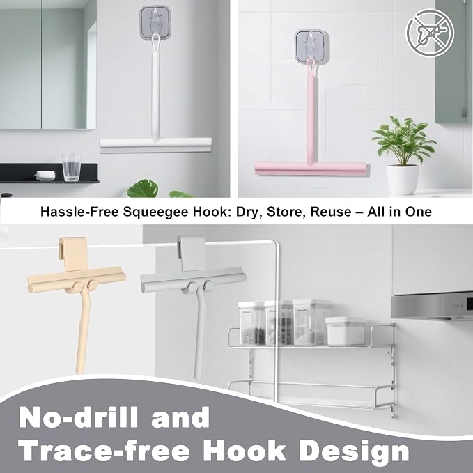 Squeegee for Shower Glass Doors, Resilient Loop - Image 6