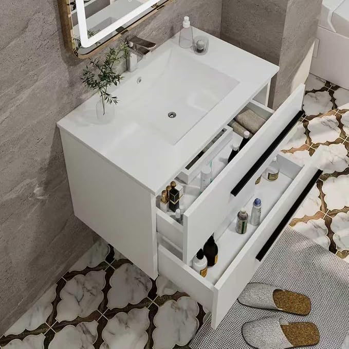 30 Inch Floating Bathroom Vanity - Image 6