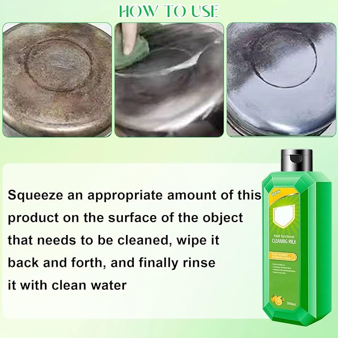 Cleaning Milk House Cleaner, Powerful Multifunctional Concentrated Cleansing - Image 7