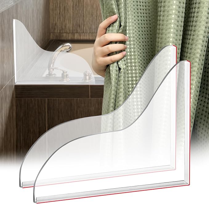 TheBlackSpot Shower Splash Guard by TheBlackSpot
