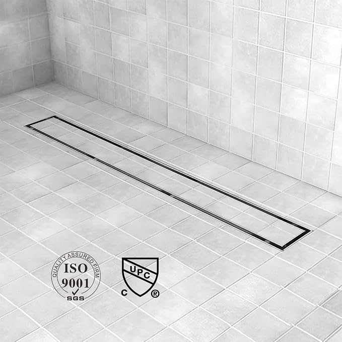 Linear Shower Drain, 40 inch Drain - Image 3