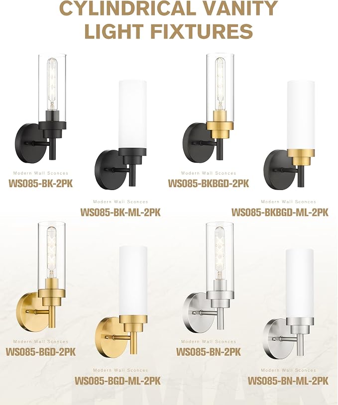 Emak Modern Wall Sconce, Sconces Wall Lighting - Image 7