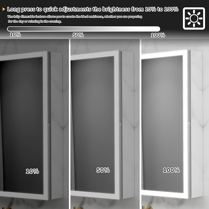 GroGro Lighted Medicine Cabinet - Image 8
