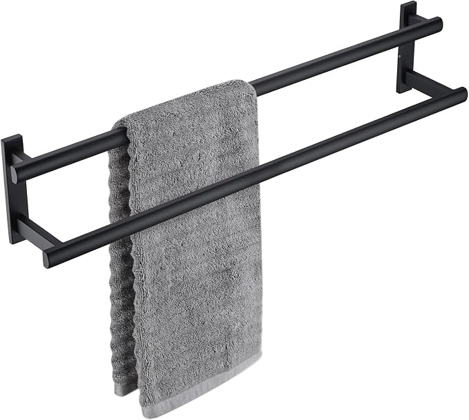 BAGNOLUX Double Towel Bar, SUS304 Towel Racks by BAGNOLUX