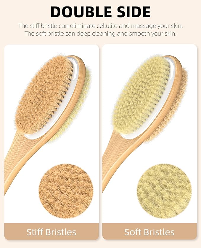 Metene 2 Pack Shower Brush - Image 2