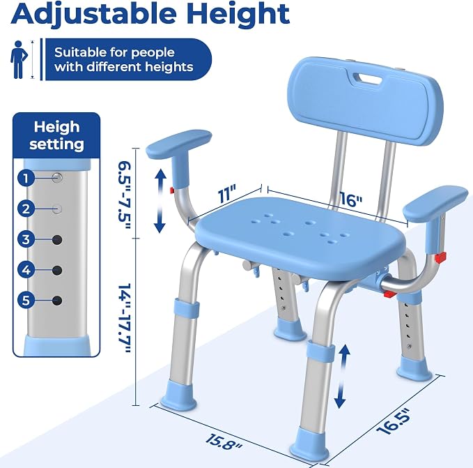 KingPavonini Shower Chair for Inside Shower - Image 2