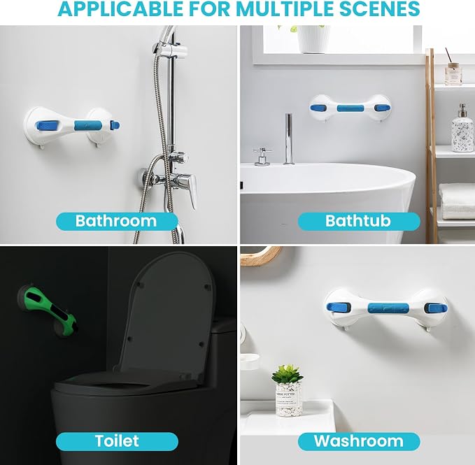 TAILI Shower Grab Bar Glow in The Dark, 12.2 in Grab Bars - Image 8
