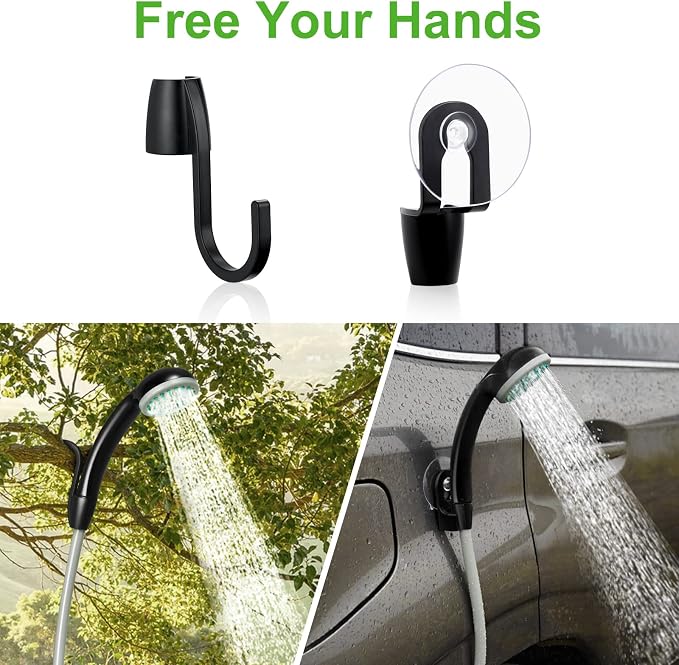 KEDSUM Portable Shower, Portable Camp Shower Pump - Image 7