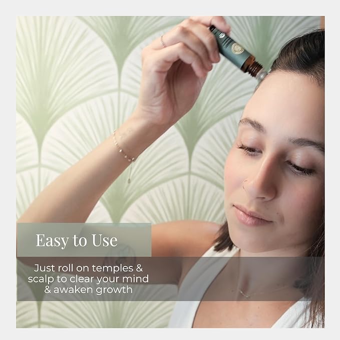 Silk Road Organic Rosemary Essential Oil & Jojoba Roll On, USDA Certified - Image 5