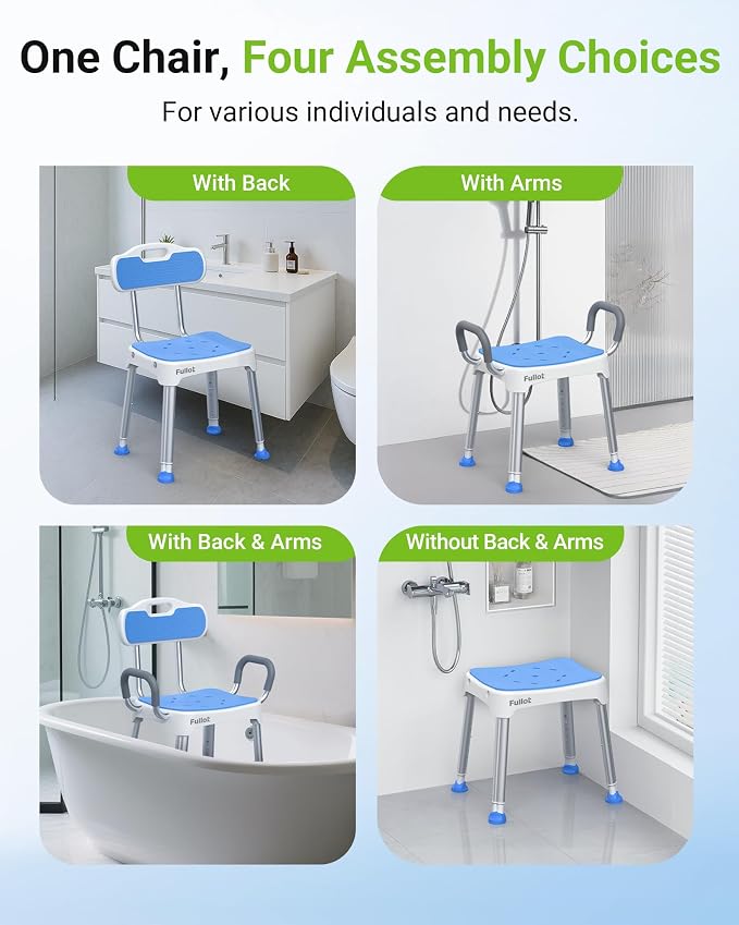 Widened Shower Chair for Inside Shower - Image 5