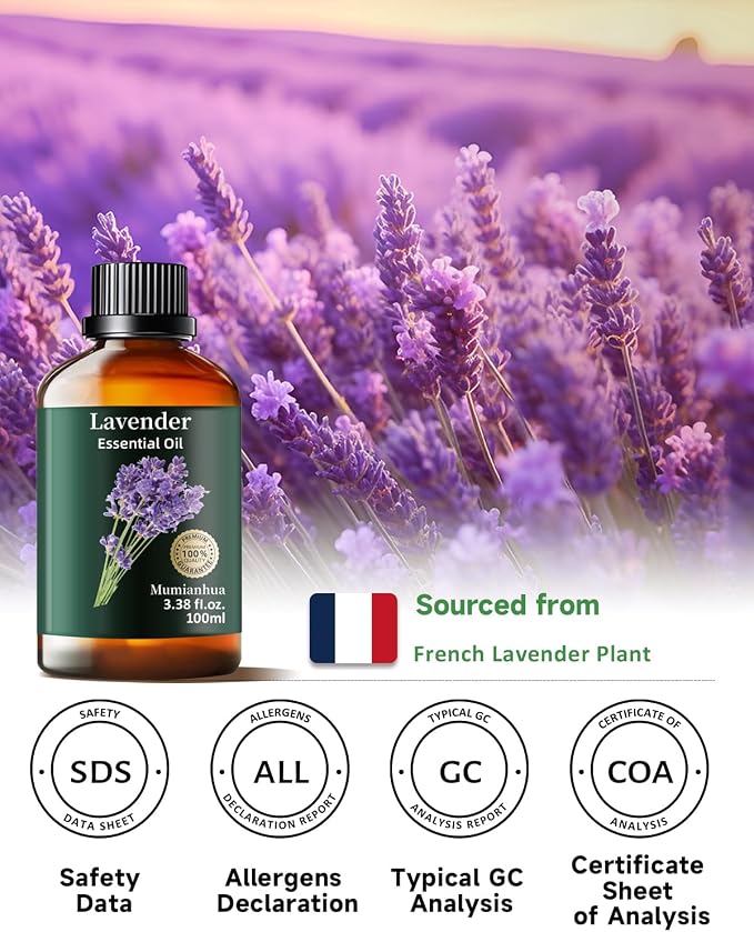 Pure Lavender Essential Oil, Mumianhua Natural Lavender Oil - Image 6
