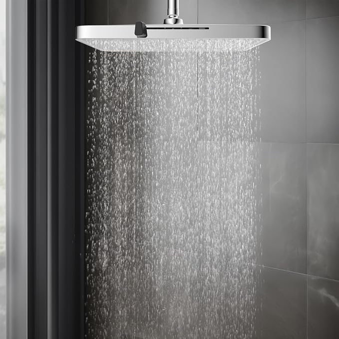 Hibbent 5 Spray Modes Shower Head, Large Rainfall Showerhead - Image 8