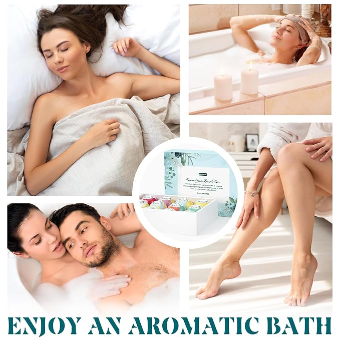 Bath Bombs for Women, Stocking Stuffers, Mothers Day Presents for Mom, Bath Bomb - Image 6