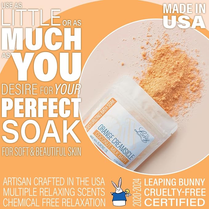 Luxiny Vegan Milk Bath Soak Made - Image 7