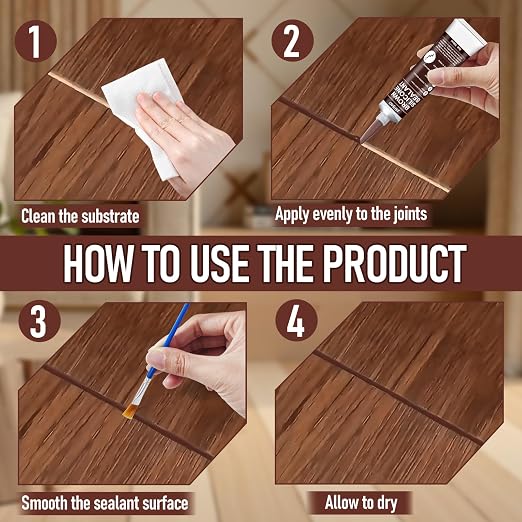 JAOJAO Brown Silicone Caulk - Image 7