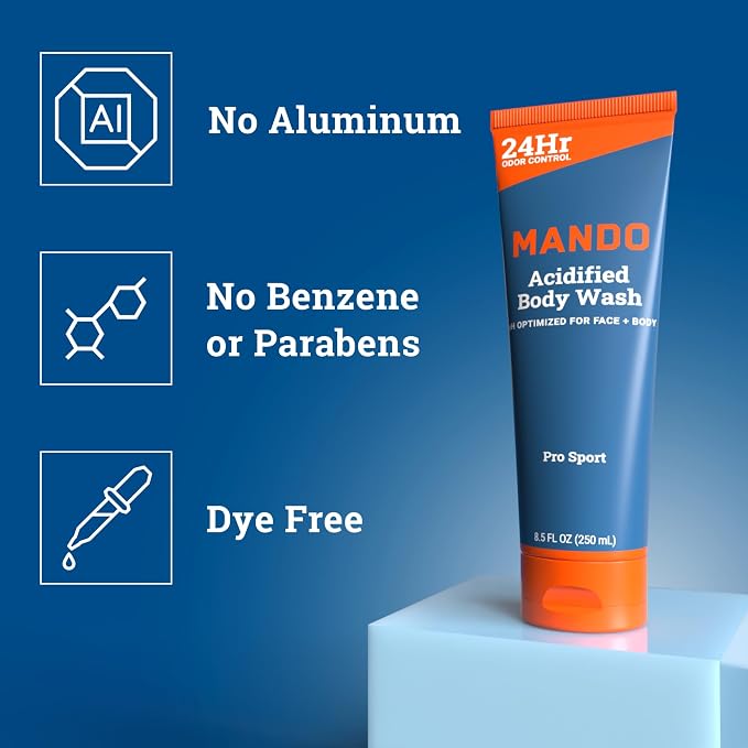 Mando Odor Shield Body Wash - Image 3