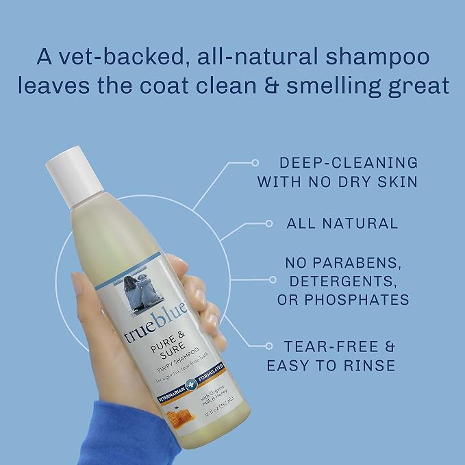 TrueBlue Grapefruit & Chamomile Deodorizing Dog Shampoo – Cleansing Wash - Image 4