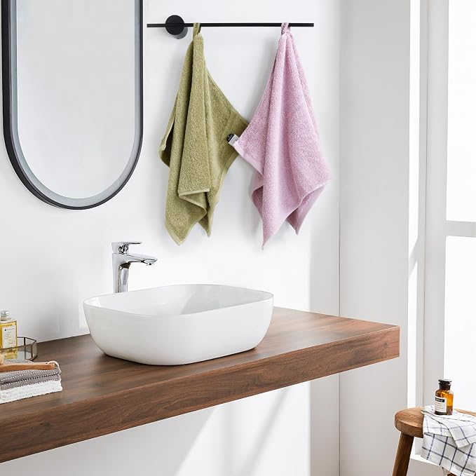 SEMAXE 12-Piece Family Bathroom Towel Set - Image 7