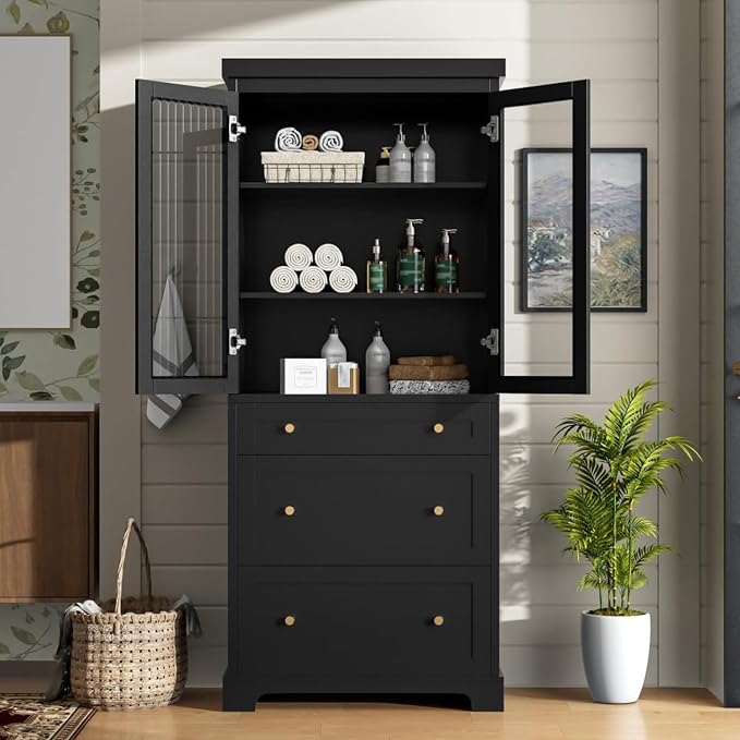 70.1" Tall Bathroom Cabinet - Image 3