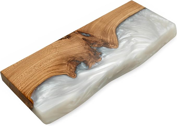 RWA Live Edge Floating Shelf – Unique Wood Floating Shelf by RWAresinwoodart