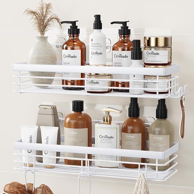 Orimade Shower Caddy with 5 Hooks by Orimade