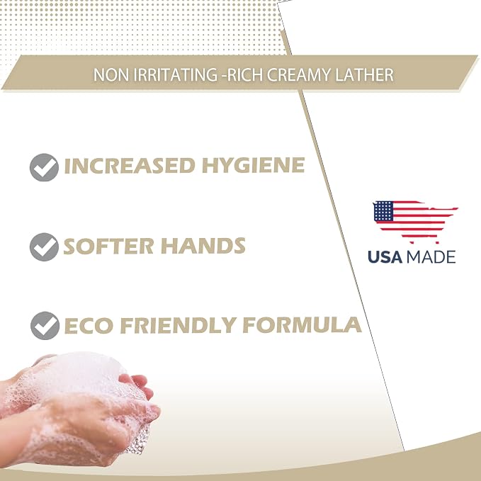 GreenFist Foaming Hand Soap Refills White Tea Scent Jug Foam Refill Made in USA - Image 3