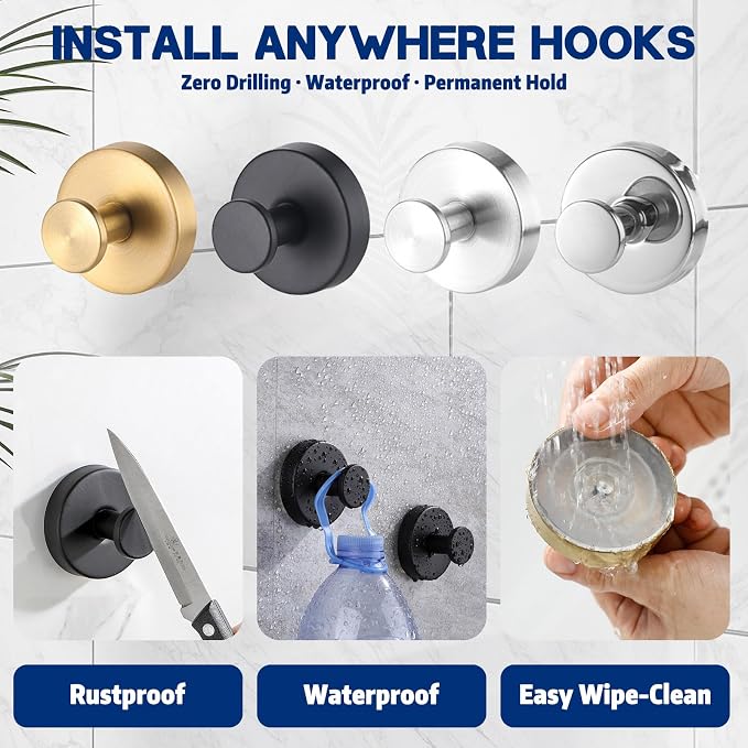 Removable & Reusable Suction Cup Hooks - Image 2