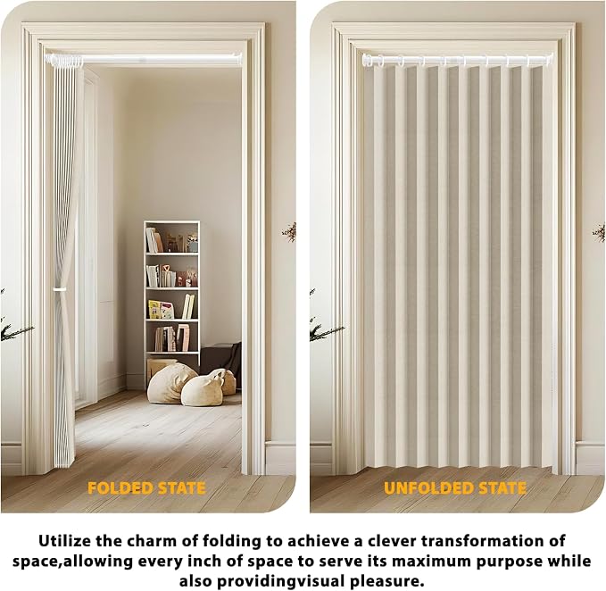 Accordion Door Curtain Set - Image 2