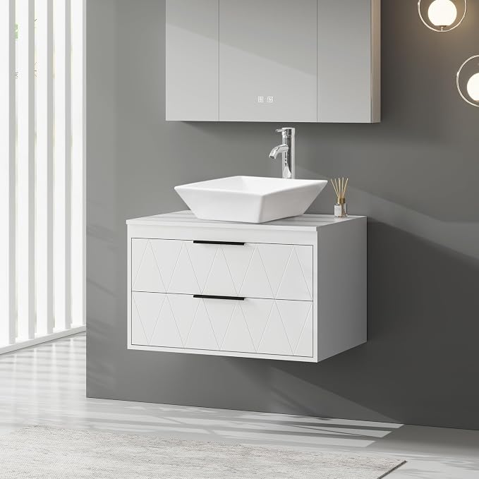 eclife 30" Floating Bathroom Vanities by eclife