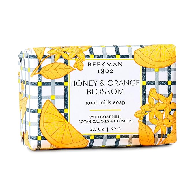 Beekman 1802 Goat Milk Body Soap Bar, Honey & Orange Blossom by Beekman1802