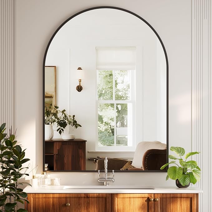 HARRITPURE 36"x48" Arched Bathroom Mirror - Image 7