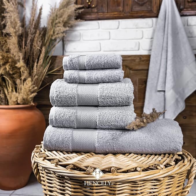 Hencely 6-Piece Bath Towel Set - Image 6