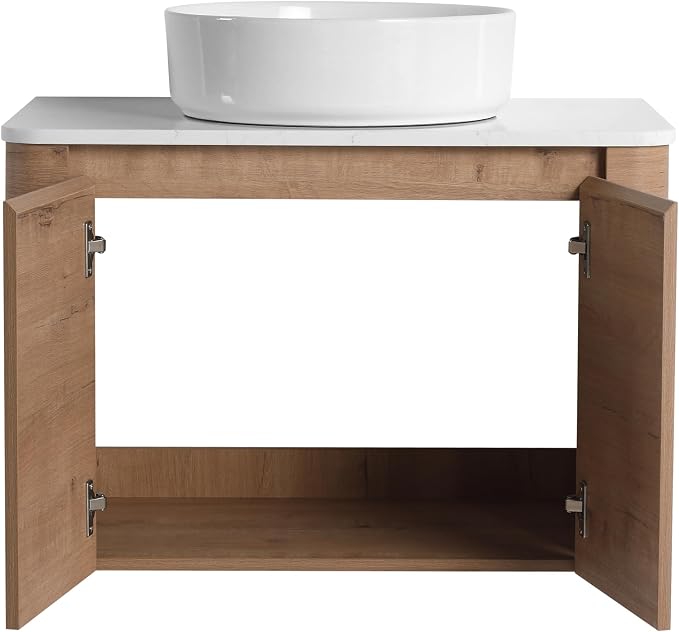 Malwee 30" Floating Bathroom Vanity - Image 7