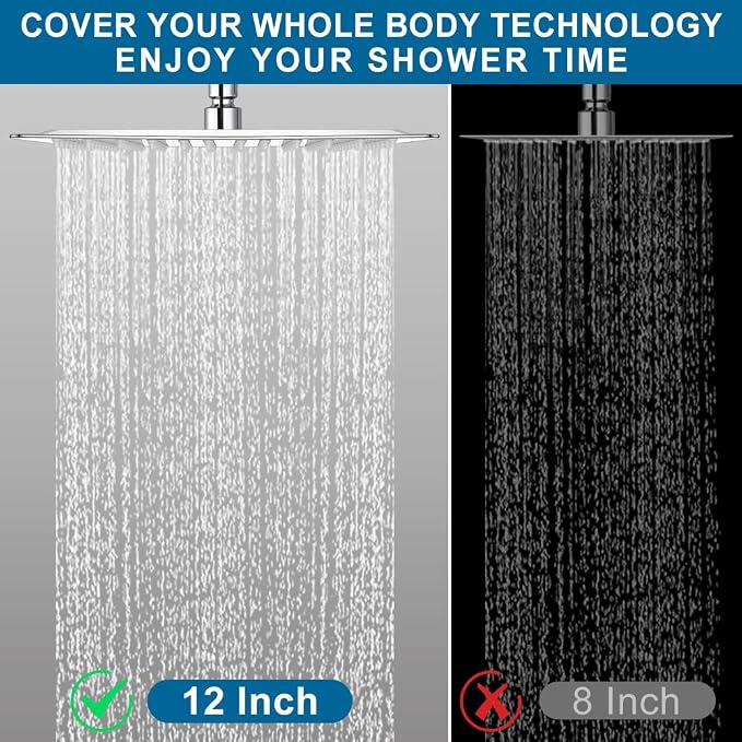 POP SANITARYWARE 12 Inch Shower Head - Image 3