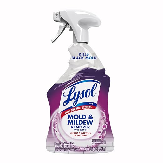 Lysol Mold & Mildew Remover Spray, Bathroom & Shower Cleaner, Disinfectant Spray by Lysol