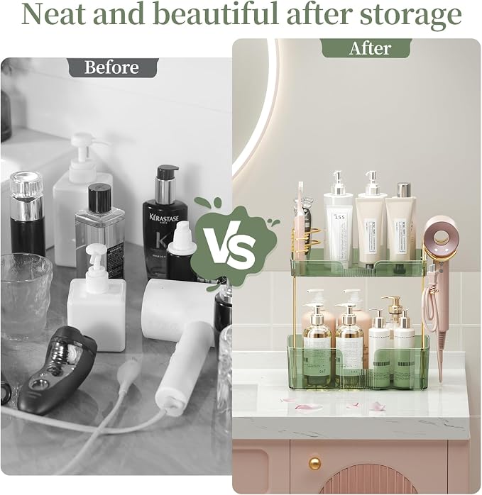 2 Tier Bathroom Counter Organizer - Image 6