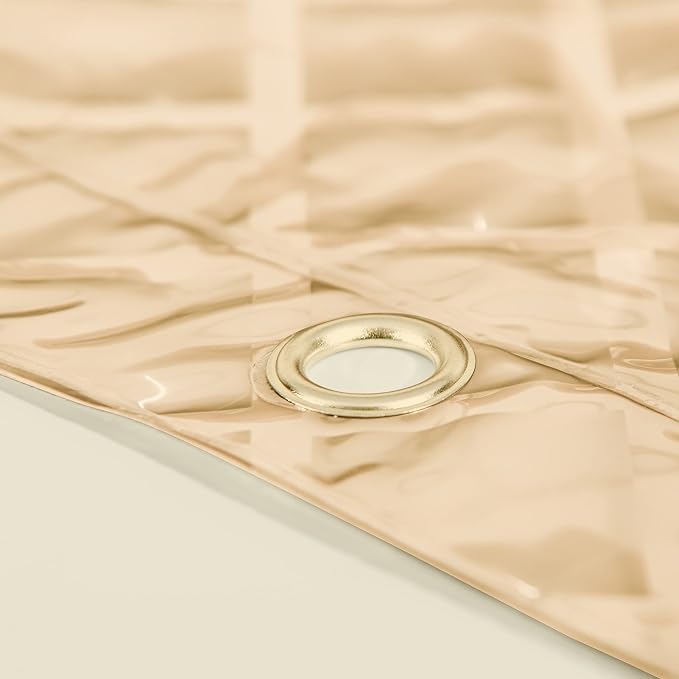 NTBAY EVA Semi-Transparent Clear Shower Curtain - Image 7