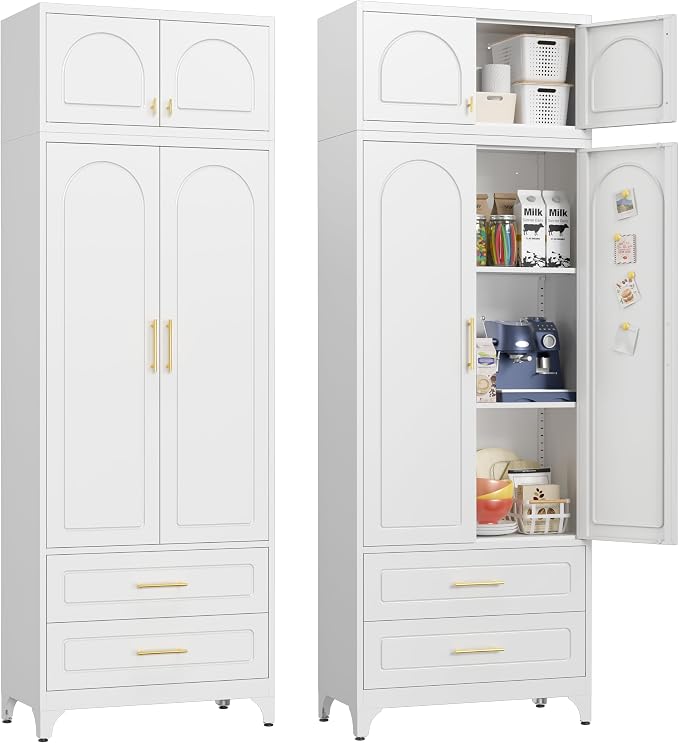 90" Pantry Kitchen Cabinet - Image 9