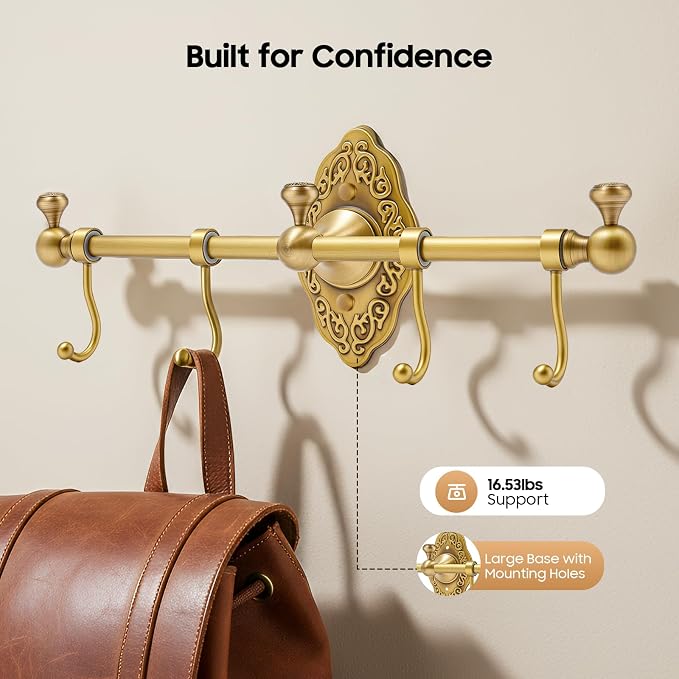 TFCFL Wall Mounted Towel Rack - Image 5