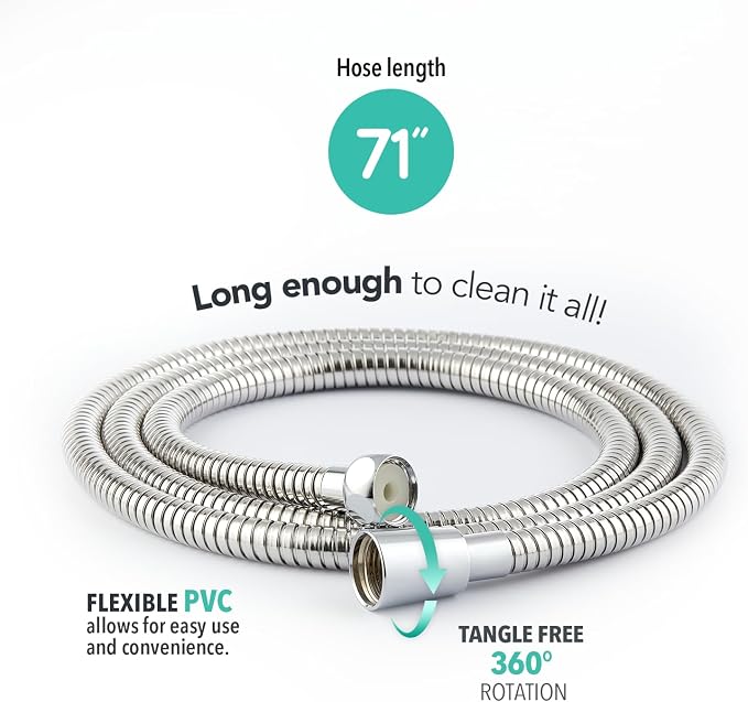 Shower Hose for Barumi Handheld Showerhead - Image 2