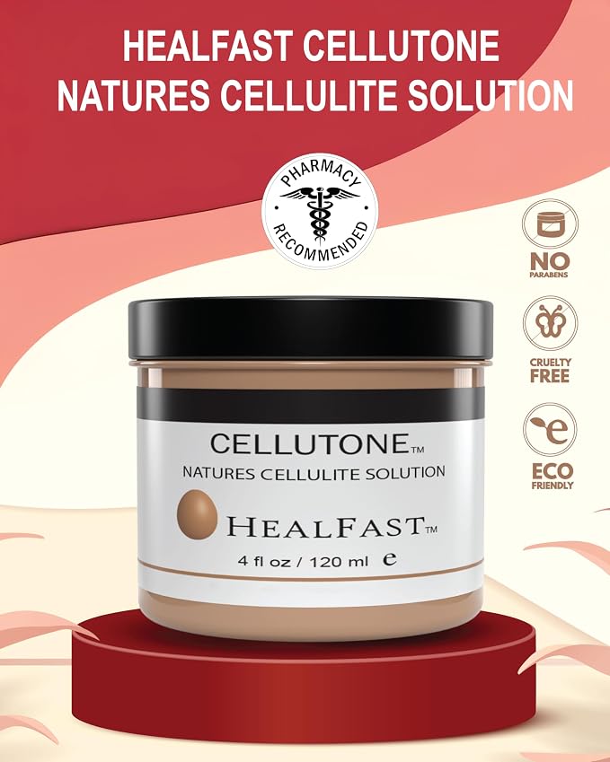 HealFast Cellutone Cellulite Reduction Cream 4 Oz – Suitable - Image 2