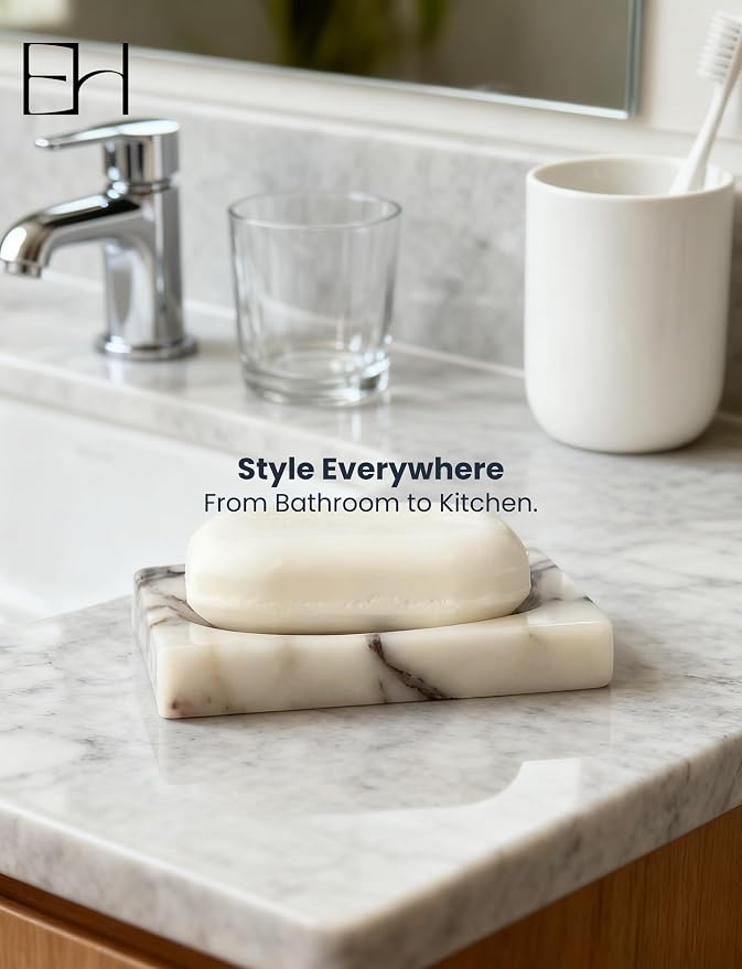 Marble Soap Dish for Shower - Image 2