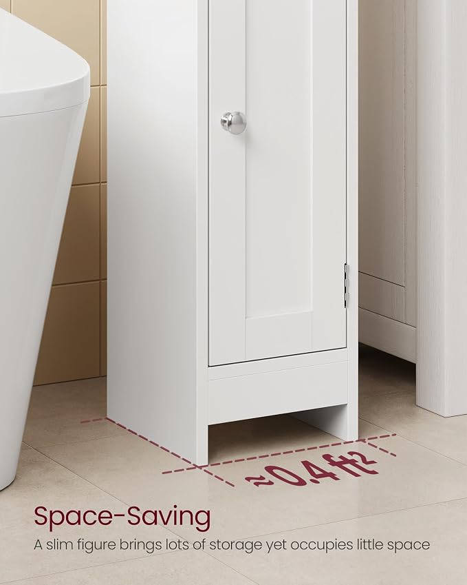 VASAGLE Small Storage Corner Floor Cabinet - Image 7
